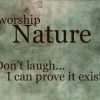 pantheism worship nature